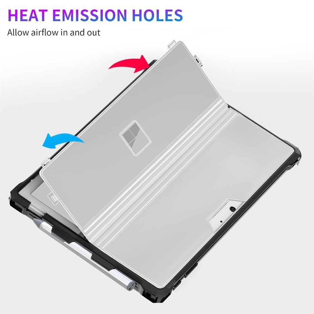 Surface Pro 7 Plus Cover, Protective Case for Microsoft Surface